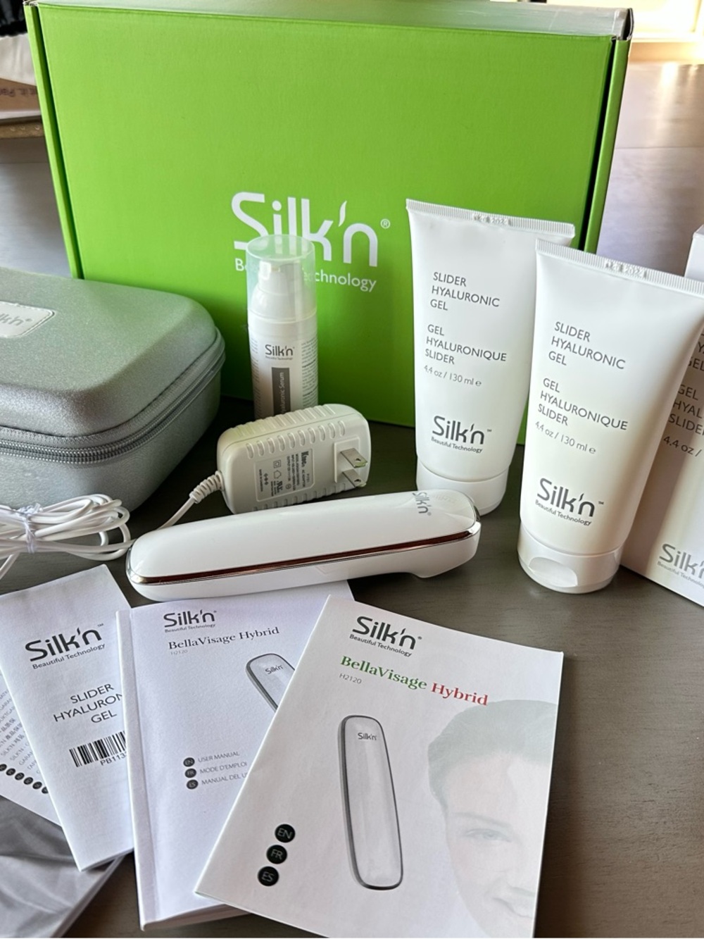 BellaVisage Hybrid Anti-Aging & Face Tightening Bundle w Hyaluronic Gel